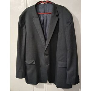Joseph abbound 100% FINE WOOL SUPER 100's mens 58R blazer gray sports coat